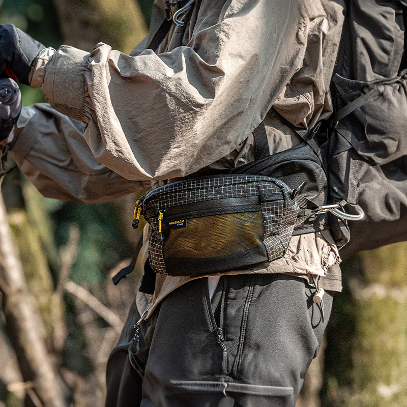 Hikeman - UHMWPE Outdoor Waist Pack for Hiking/Camping/Cycling, Phone & Gear Storage