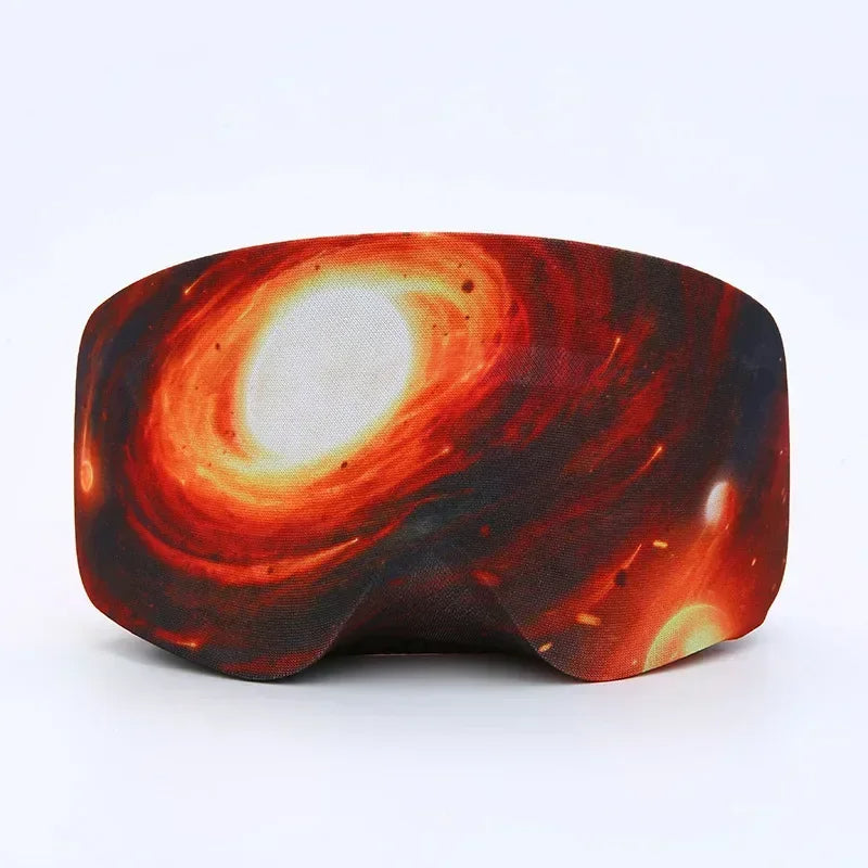 Ski Goggle Cover Scratch-Proof Snowboarding Goggles Protector Stretchy Skiing Eyewear Covers Snow Sport Glasses Protective Gear