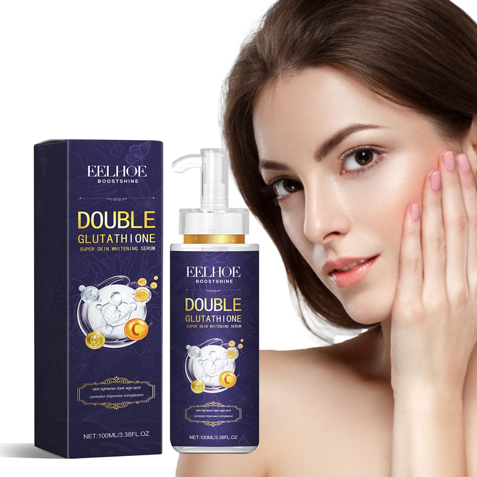 Whitening Skin, Lighten Dull Skin Elbow Black Hydrating, Brightening, Moisturizing And Rejuvenating Essence