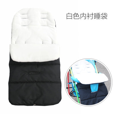 Baby Stroller Footmuff Carseat Sleep Bag Pram Polyester Envelop Strap On The Carriage Warm Booties winter autumn