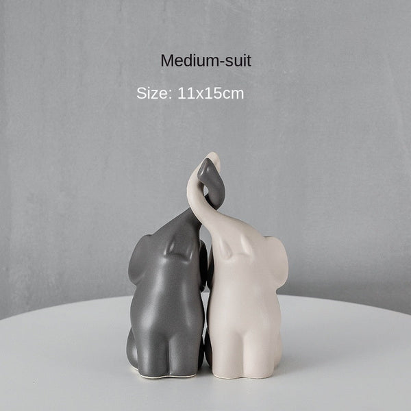 European Home Decor Adorable Couple Figurine Craft Wine Cabinet Ornament Valentine's Day Gift for Girlfriend