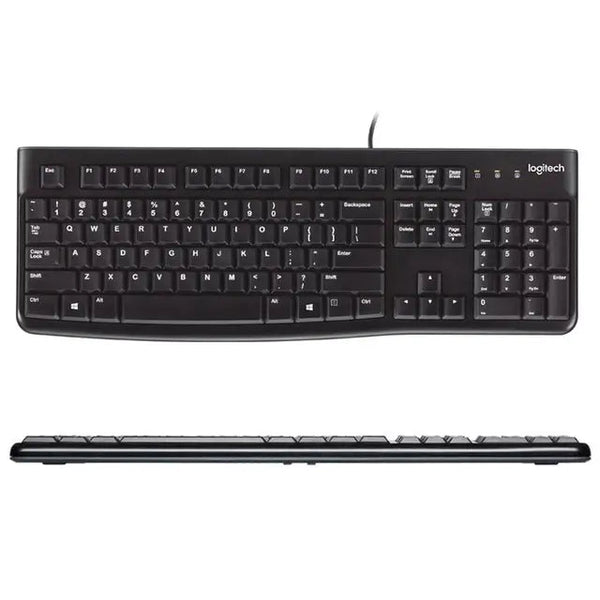 Logitech K120 wired keyboard notebook desktop computer office home USB office desktop waterproof