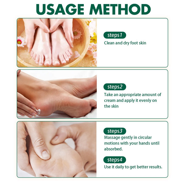 Foot Repair Cream, Repair Heel Crack Dry Itching Skin Nourishing Moisturizing Moisturizing Foot Care Cream