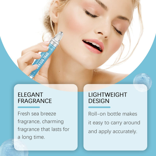Fresh Ocean Perfume Ball Natural Fragrance Lasting Fragrance Date Sea Breeze Tune Fresh Rolling Ball Perfume