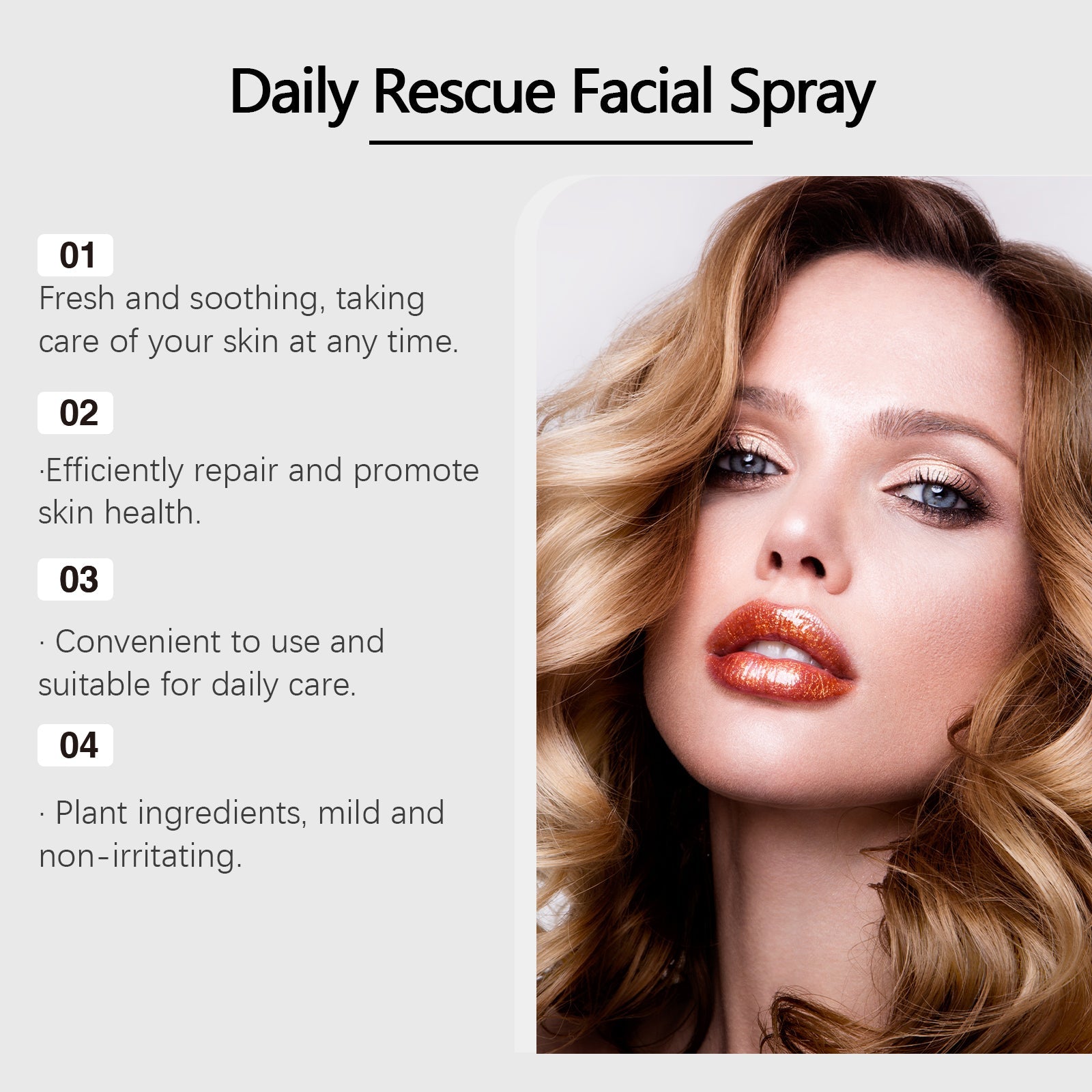 Quicksand Setting Spray Natural Lightweight Multi-Effect Moisture Moisture Mist Refreshing Portable Makeup Spray