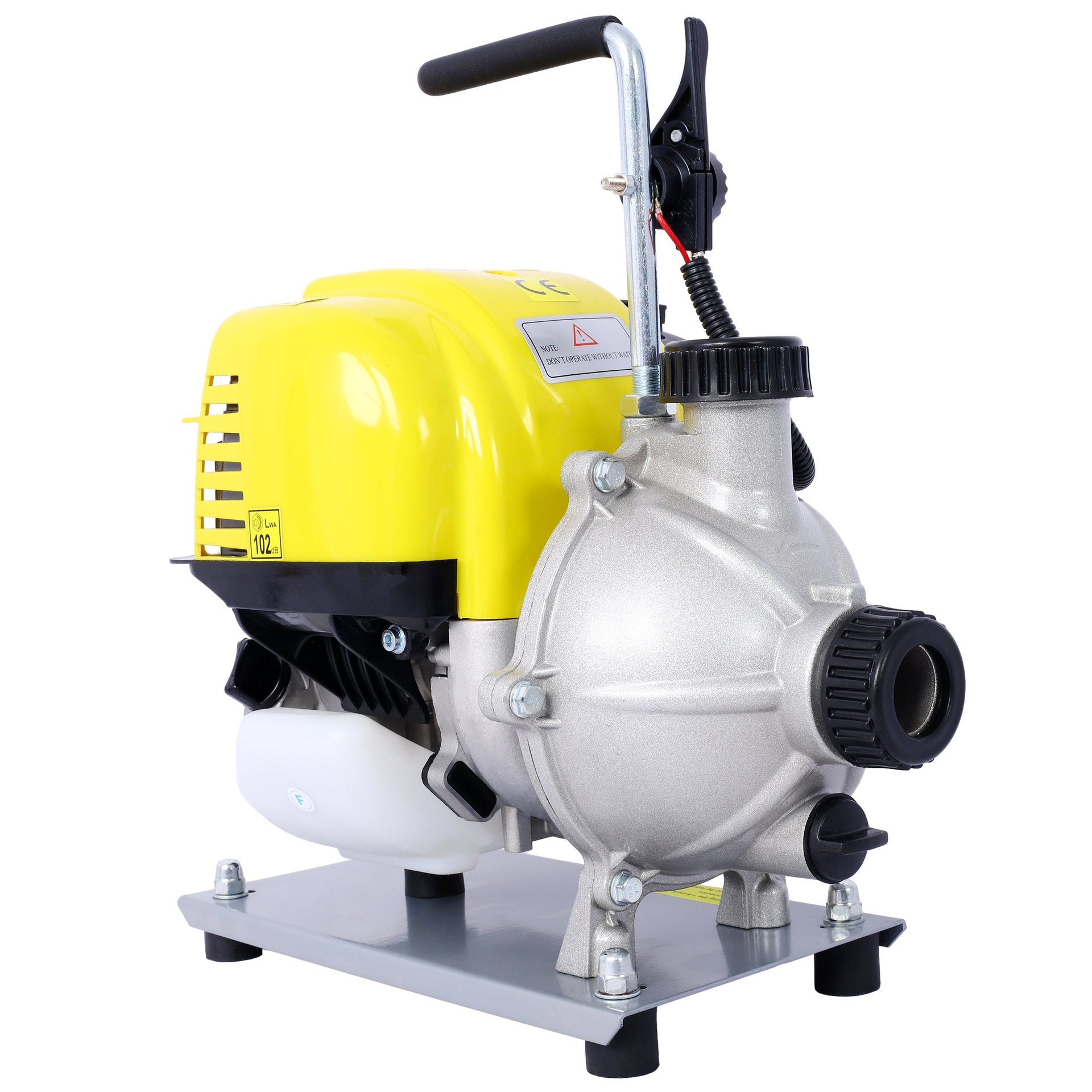38CC four stroke gasoline water pump, 1.5-inch portable gas powered water pump, commercial engine water pump, 8500r/min