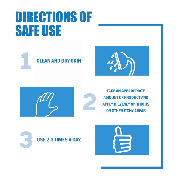 Men's Anti-Itch Cream, Moisturizing Skin, Deodorizing Odor And Relieving Skin Itching And Pain Care Cream