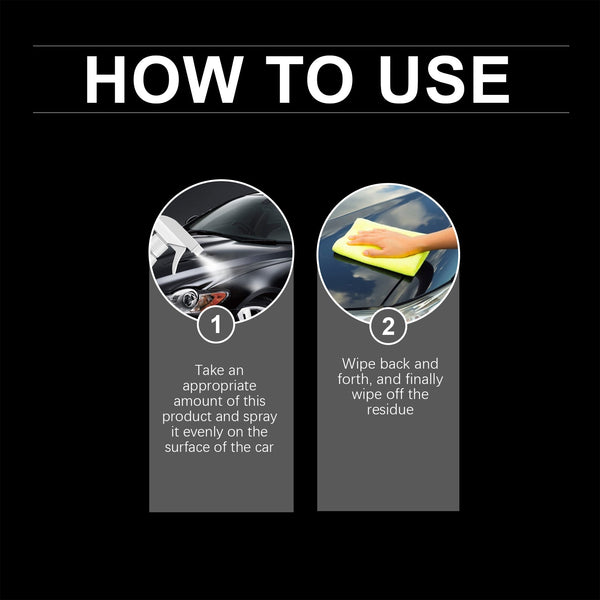 Car Surface Cleaner Wash Clean Car Body Stains Restore Bright Cleaner