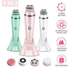 4 IN 1 Electric Face Deep Cleansing Brush Spin Pore Cleaner Face Wash Machine Makeup Remove Waterproof Facial Massager Skin Care