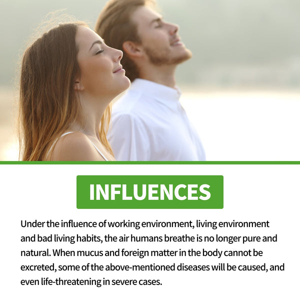 Herbal Spray Cleansing Lung, Soothe Throat And Nose Discomfort, Moisten Throat And Clear Nose Care Spray