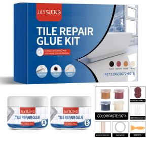 Tile Repair Glue Set, Tile Bath Shower Repair Scratches Crack Repair Waterproof And Leak Proof