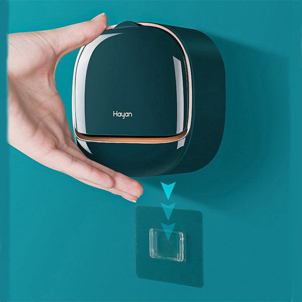 Wall Mounted Soap Dish Drain Soap Rack Free Punching