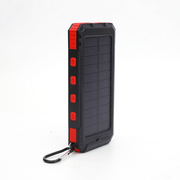 Ultra thin solar power bank 20000mAh with compass three proof solar power bank
