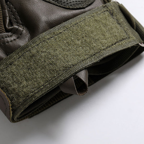 Tactical half-finger gloves men's soft shell protective microfiber special forces military fans sports cycling outdoor