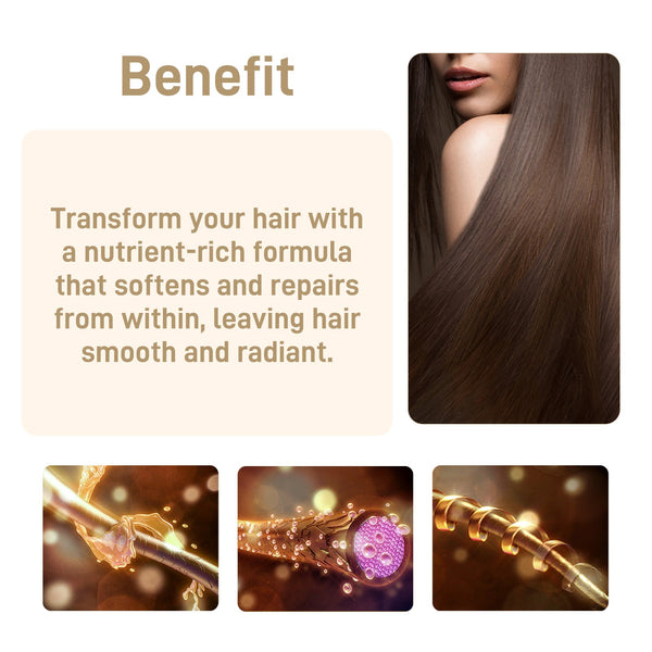 Deep Conditioner For Improving Dry Hair, Moisturizing And Smoothing Hair Conditioner