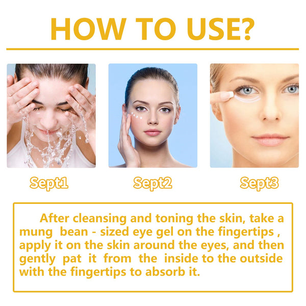 Vitamin E Eye Cream, Lightened Dark Circles Crow's Feet, Firmed And Moisturized Eye Cream