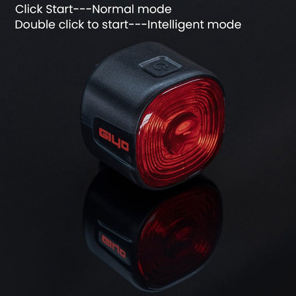 Bicycle Smart Brake Tail Light MTB Road Bike Auto Brake Sensing Light SB Rechargeable IPX6 Waterproof LED Warning Rear Lamp