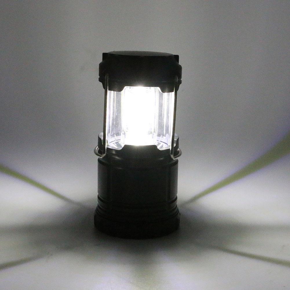 Ultra Bright Collapsible 3 COB Led Mini Lanterns Tent Light  Emergencies Portable Lantern For AAA