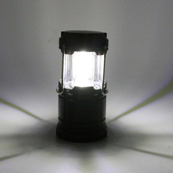 Ultra Bright Collapsible 3 COB Led Mini Lanterns Tent Light  Emergencies Portable Lantern For AAA
