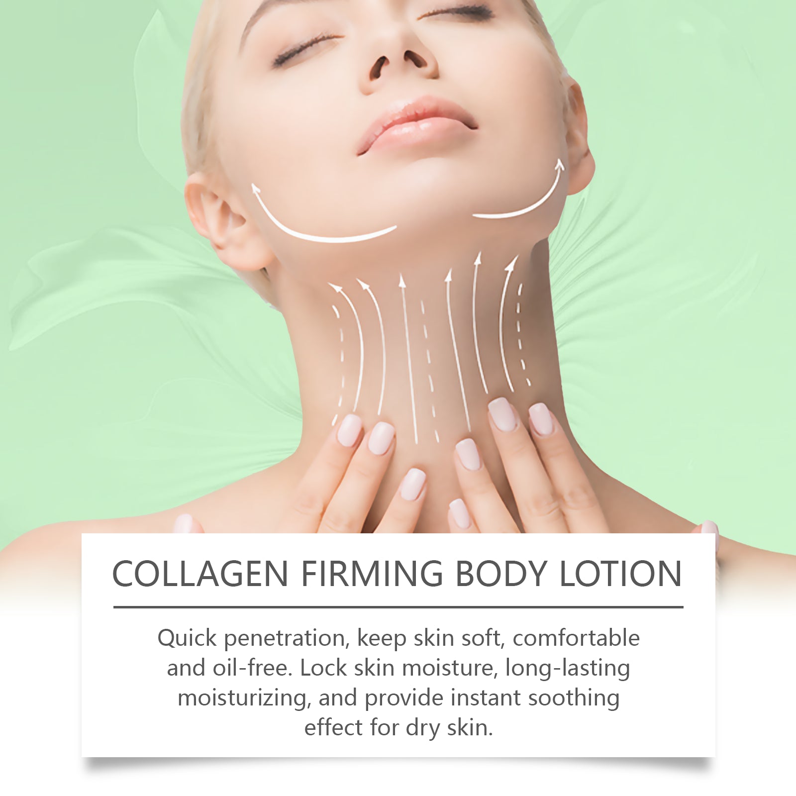Firming Body Lotion, Gently Moisturizes Dry Body Skin, Hydrates, Tightens And Lightens Fine Lines