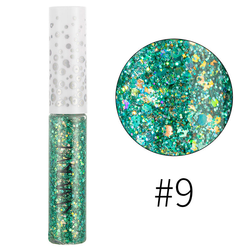 HANDAIYAN Symphony Eyeliner Eye Shadow Dream Shiny Eyeliner Jelly Bright Sequin Eyeliner Eye Shadow
