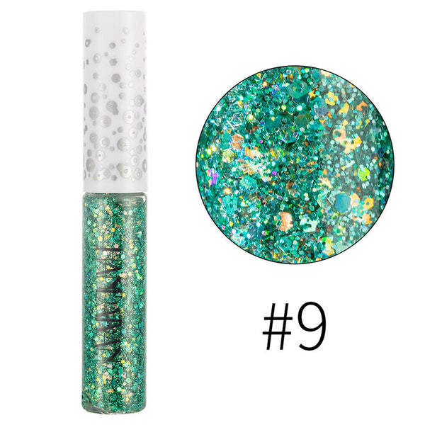 HANDAIYAN Symphony Eyeliner Eye Shadow Dream Shiny Eyeliner Jelly Bright Sequin Eyeliner Eye Shadow