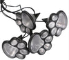 Outdoor 4 LED Solar Animal Paw Light Portable Solar Lamp Light