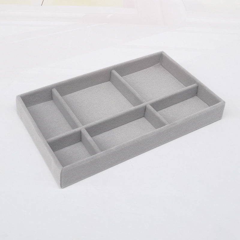 Velvet Stackable Jewelry Organizer, Portable for Rings, Earrings and Necklaces.