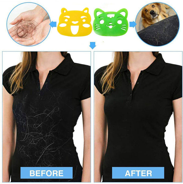 1PC Fur Zapper Pet Sticker Clothes Hair Remover Washing Machine Hair Remover Hair Removal Brush