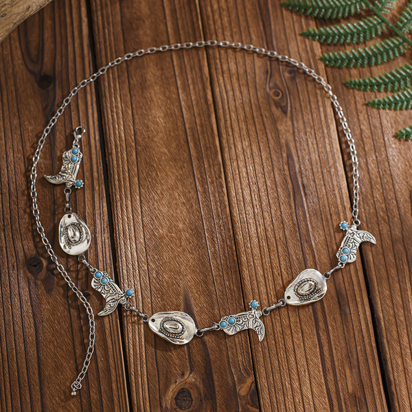 Ocean Wind Shell Pendant Body Chain Baby Sexy Alloy Navel Starfish Waist Chain