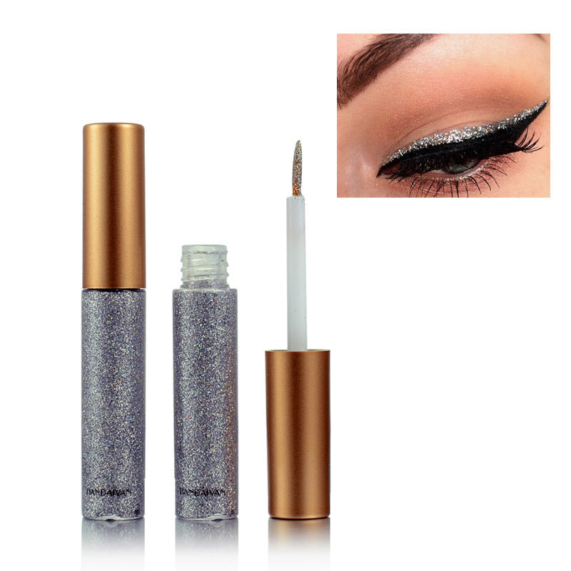 HANDAIYAN Explosive Glitter Liquid Eyeliner Set Sequin Pop Eyeliner Liquid 10 Pack