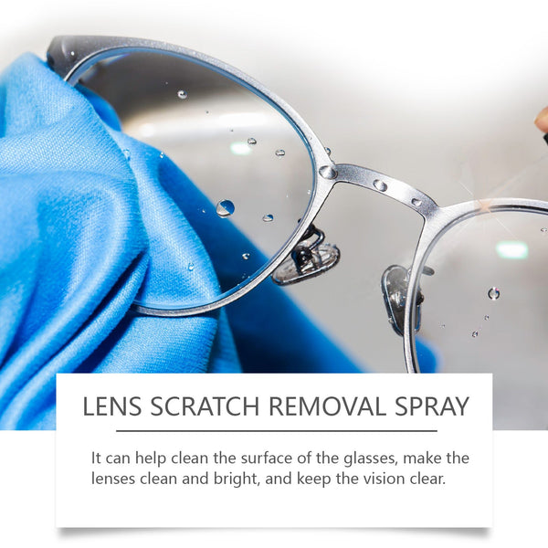 Lens Scratch Remover, Repair Scuff Scratches Refurbished Eye Lens Glass Blur Curing Agent