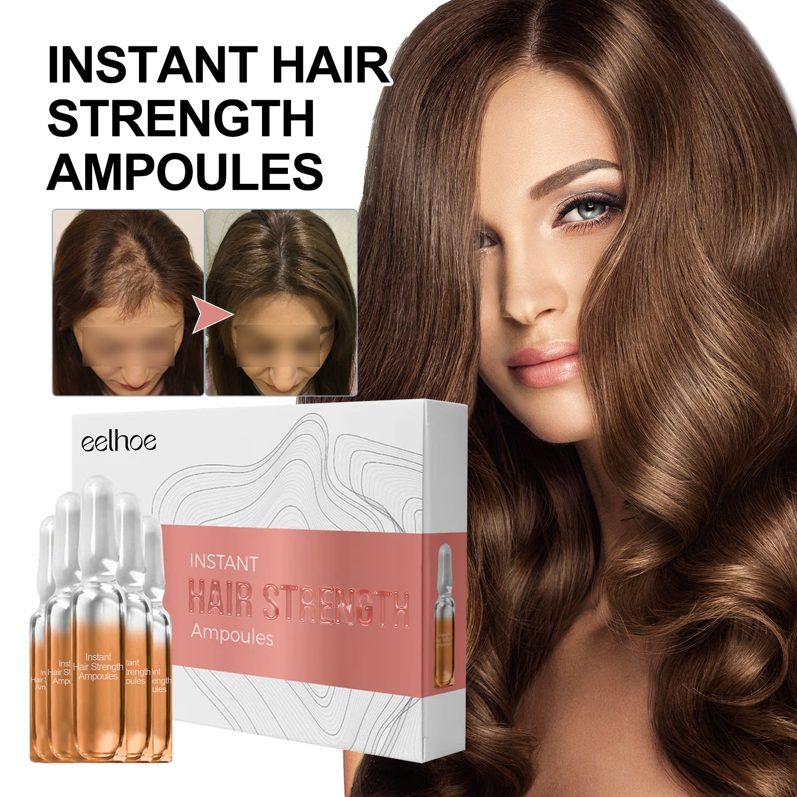 Hair Care Ampere Thick, Strong, Nutritious, Soft And Restorative Scalp Hair Root Massage Solution