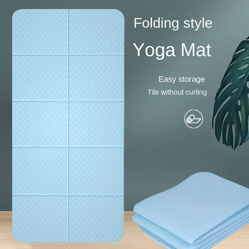 Folding yoga mat outdoor yoga mat
