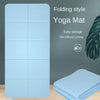 Folding yoga mat outdoor yoga mat