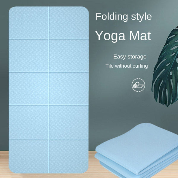 Folding yoga mat outdoor yoga mat