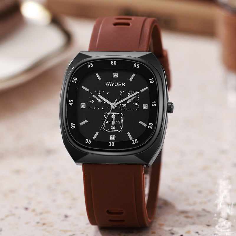 Fashionable women's watches, women's styles, Instagram, college style, student silicone, high aesthetics