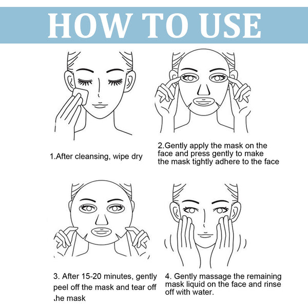 Anti-Aging Firming Mask Reduces Fine Lines, Hydrates And Tightens Skin Pores And Anti-Wrinkle Mask