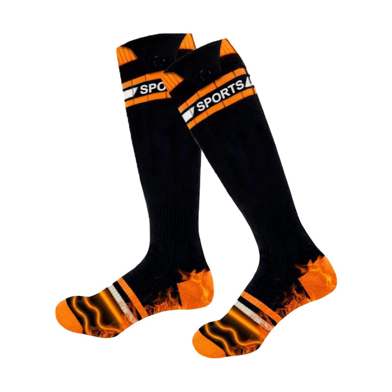 Hot socks for outdoor heating, keeping warm and charging, heating socks for feet, cold and warm feet, electric heating socks for skiing and heating