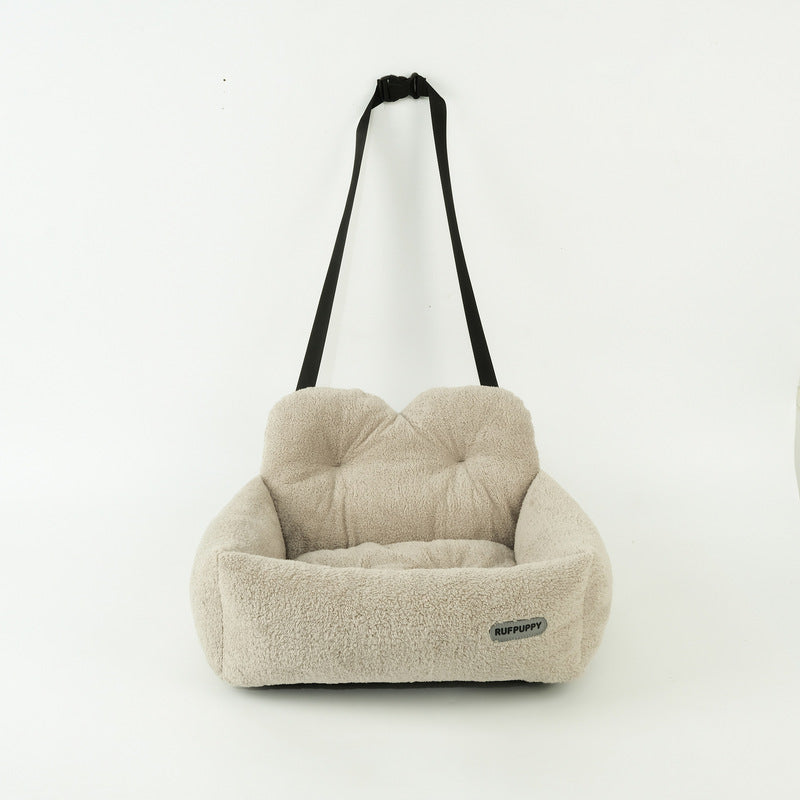 Foldable Pet Car Seat Hammock for Dogs and Cats - Safe Travel Carrier