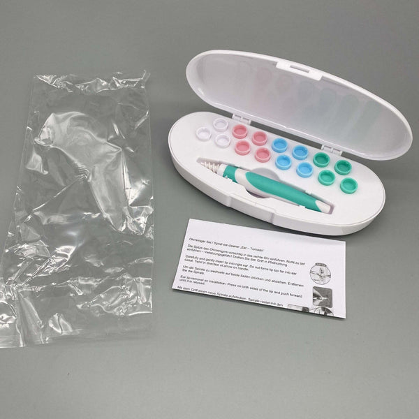 New Ear Wax removal 16 Tips Spiral Smart Ear Care Clean Earpick Wax Remover Curette Ear Cleaner Spoon plugs Spirals Care Tool