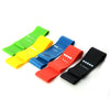 5 Colors Yoga Resistance Rubber Bands Indoor Outdoor Fitness Equipment 0.35mm-1.1mm Pilates Sport Training Workout Elastic Bands