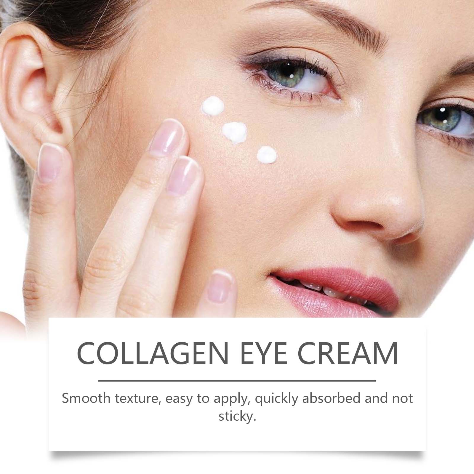 Collagen Eye Cream Firming Moisturizing Hydrating Eye Cream Gentle Care Nourishing Brightening Eye Cream