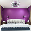 Ceiling Fans with Lights Dimmable LED Embedded installation of thin modern ceiling fans(Purple)