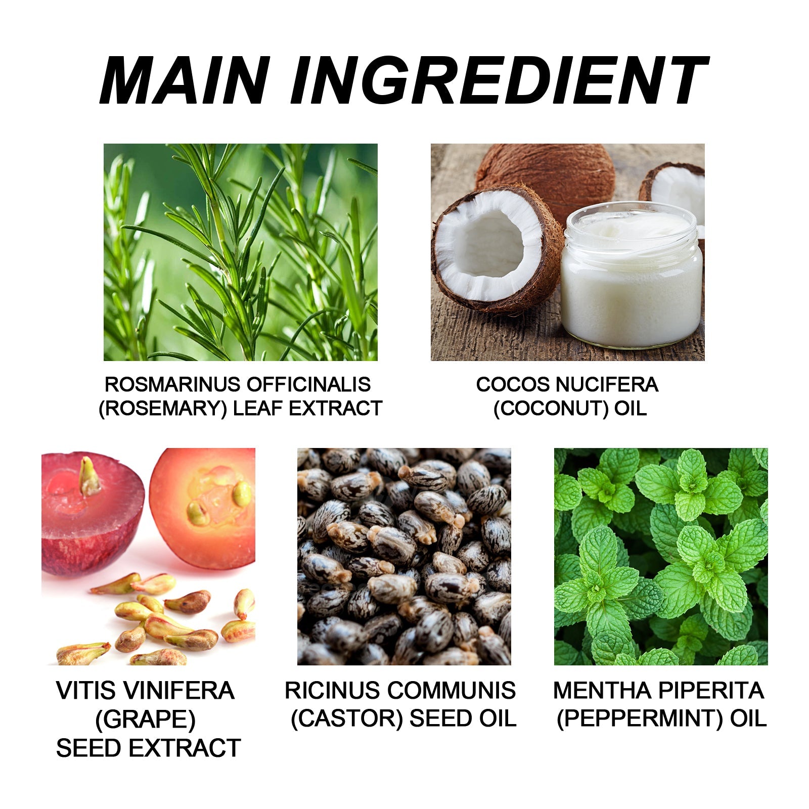 Rosemary Essential Oil, Repair Solid Hair Strong And Moisturizing Hair Roots Thick And Supple Hair Care Essential Oil