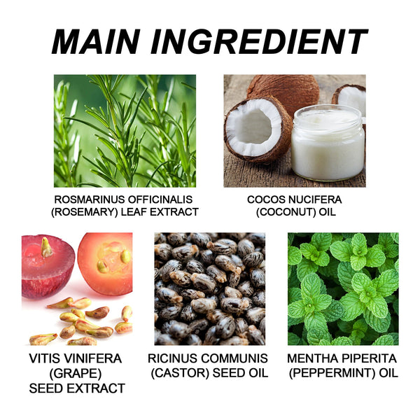 Rosemary Essential Oil, Repair Solid Hair Strong And Moisturizing Hair Roots Thick And Supple Hair Care Essential Oil