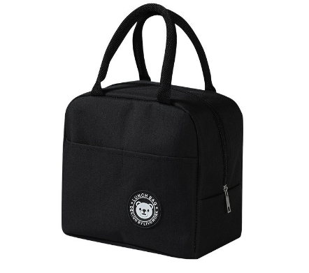 Fashion simple portable insulation bag waterproof fresh-keeping aluminum foil lunch box bag small lunch bag travel cooler bag