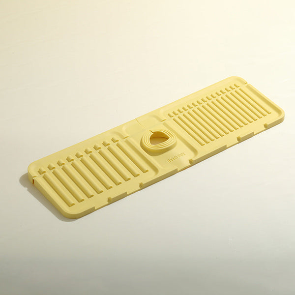 Heighten slope drain mat faucet sink splash mat drain mat pool non slip soap mat splash mat