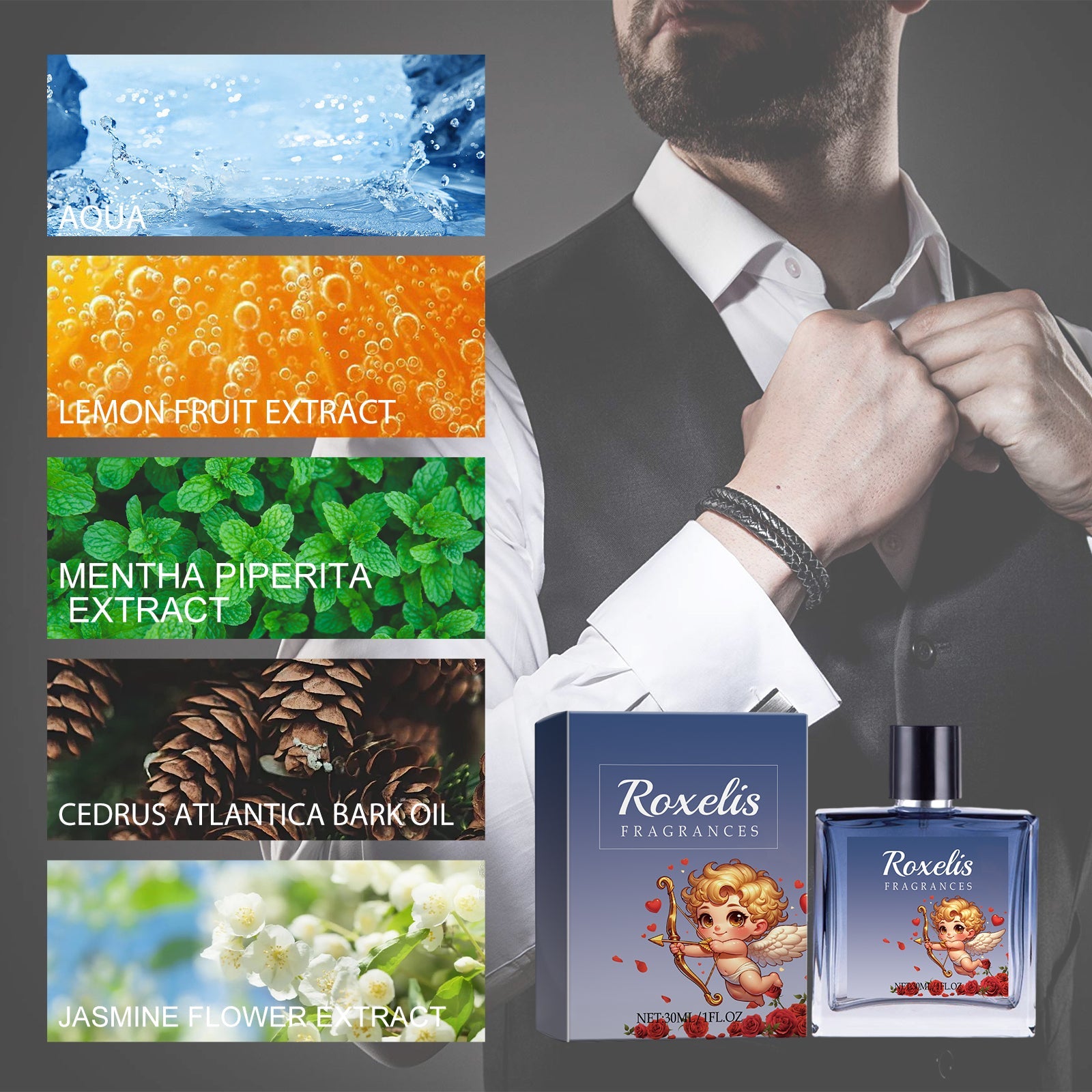 Fragrances, Men Release The Charm Of Natural Fresh Fragrance Behind The Ears And Wrist With Fragrance Niche Perfume