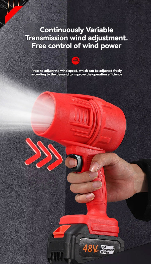 Rechargeable Air Blower Big Tree Industrial Portable Power Tools DIY Excellent for Home Garden Use